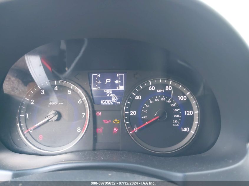 2015 Hyundai Accent Gls VIN: KMHCT4AE7FU842403 Lot: 39795632