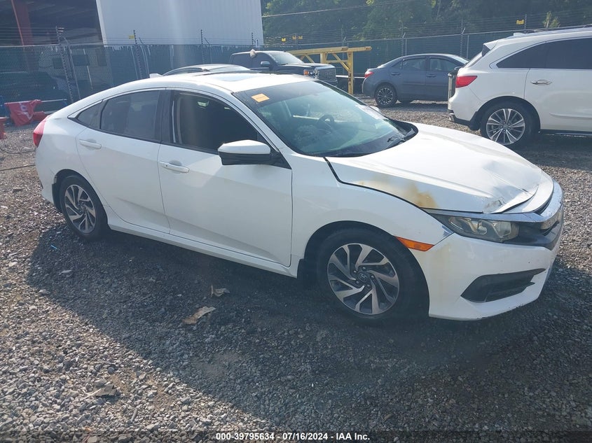 VIN 19XFC2F75HE009832 2017 HONDA CIVIC EX