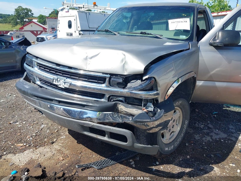 2001 Chevrolet Silverado 1500 VIN: 1GCEK14V51Z141557 Lot: 39795638
