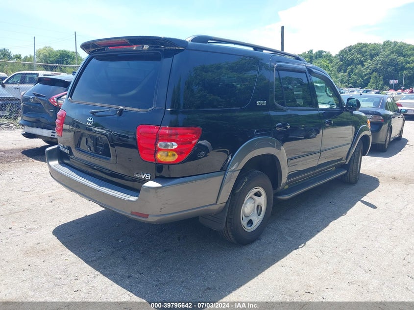 2003 Toyota Sequoia Sr5 V8 VIN: 5TDZT34A13S146475 Lot: 39795642