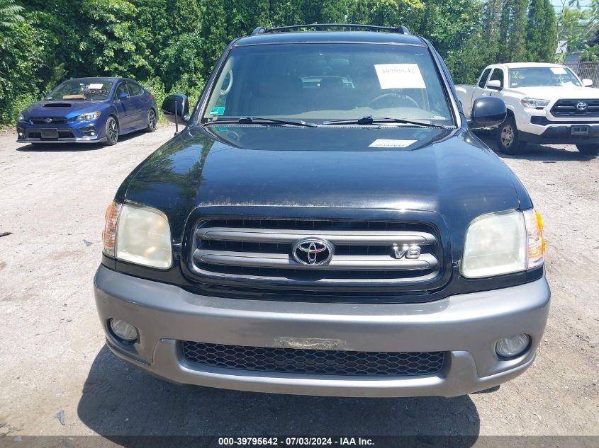 2003 Toyota Sequoia Sr5 V8 VIN: 5TDZT34A13S146475 Lot: 39795642