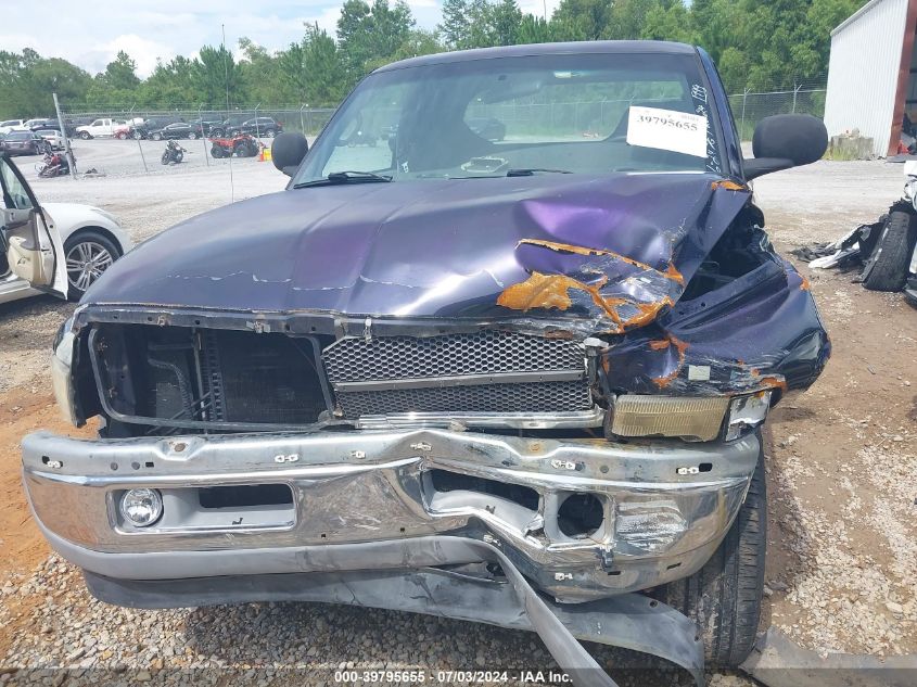 1999 Dodge Ram 1500 St VIN: 1B7HF13Z5XJ501326 Lot: 39795655