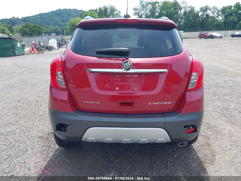 2016 Buick Encore Convenience VIN: KL4CJBSB3GB615557 Lot: 39795664