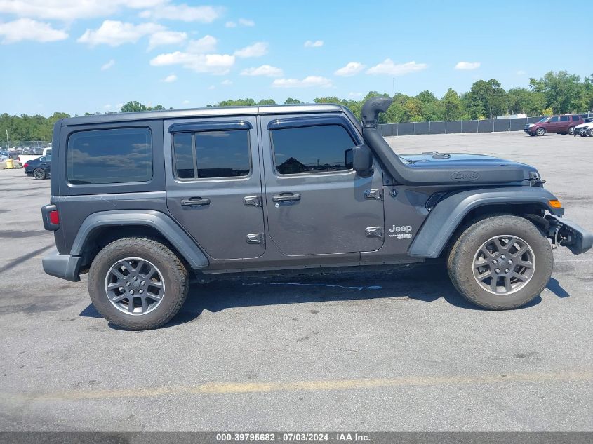 2018 Jeep Wrangler Unlimited Sport 4X4 VIN: 1C4HJXDG2JW172593 Lot: 39795682