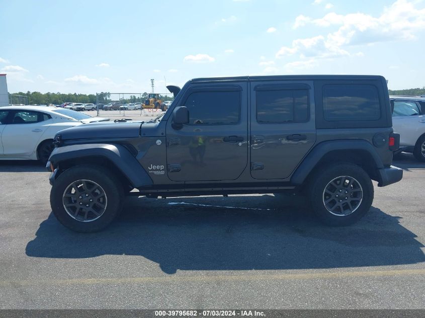 2018 Jeep Wrangler Unlimited Sport 4X4 VIN: 1C4HJXDG2JW172593 Lot: 39795682