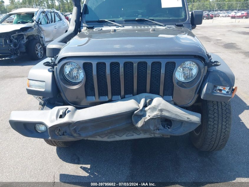 2018 Jeep Wrangler Unlimited Sport 4X4 VIN: 1C4HJXDG2JW172593 Lot: 39795682