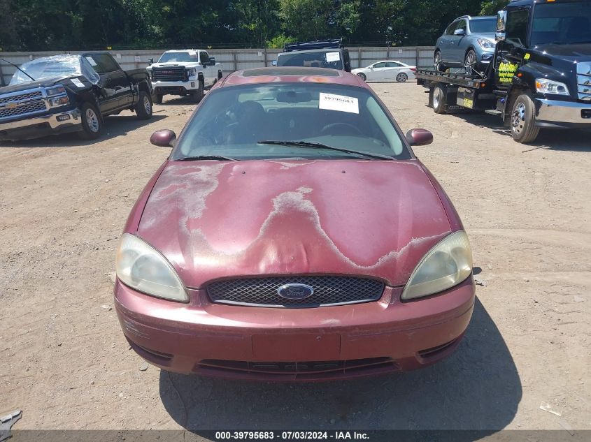 2007 Ford Taurus Sel VIN: 1FAFP56U27A204600 Lot: 39795683