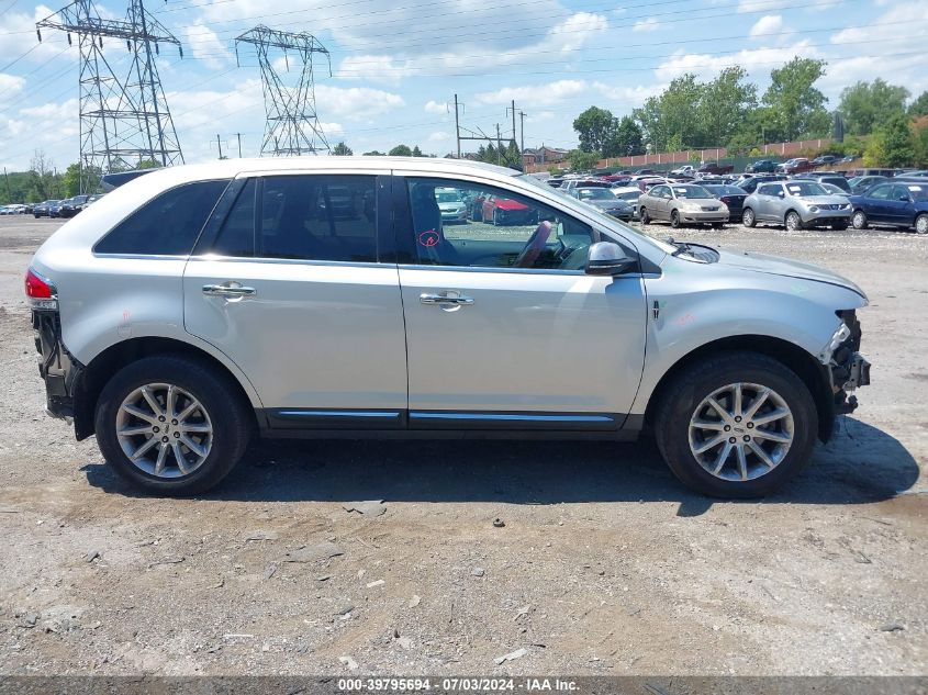 2013 Lincoln Mkx VIN: 2LMDJ8JK0DBL38998 Lot: 39795694