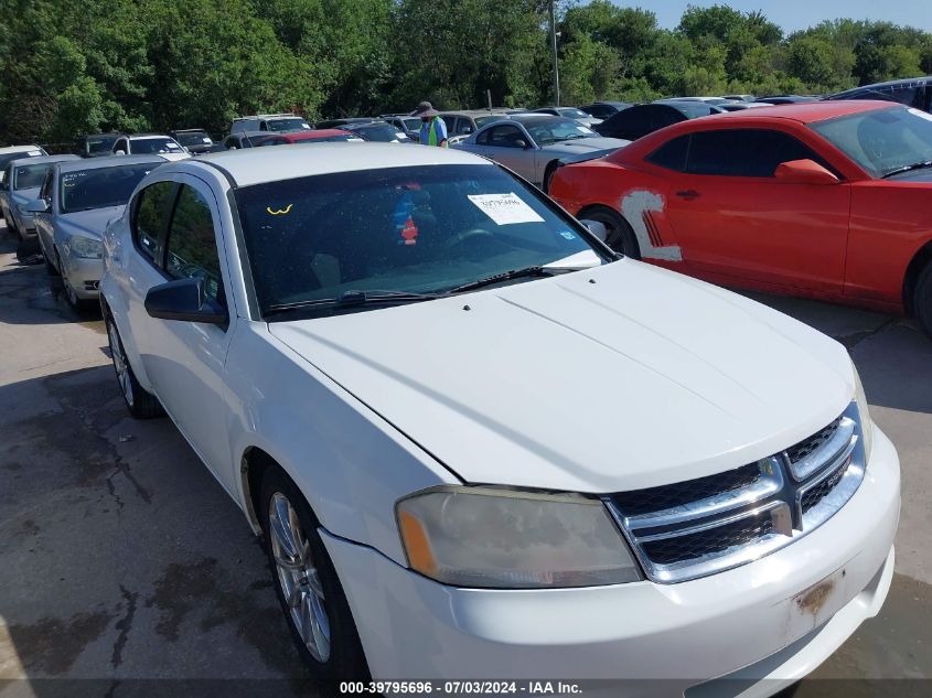 1C3CDZABXDN688446 2013 Dodge Avenger Se