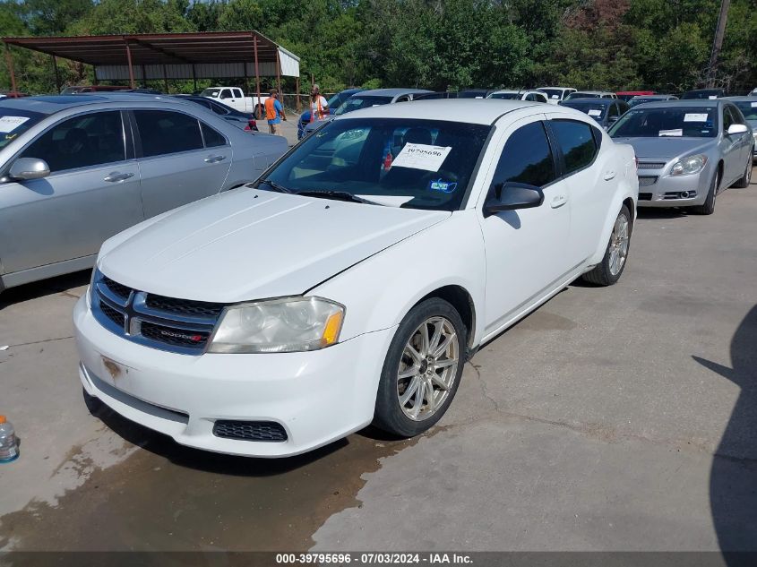 1C3CDZABXDN688446 2013 Dodge Avenger Se