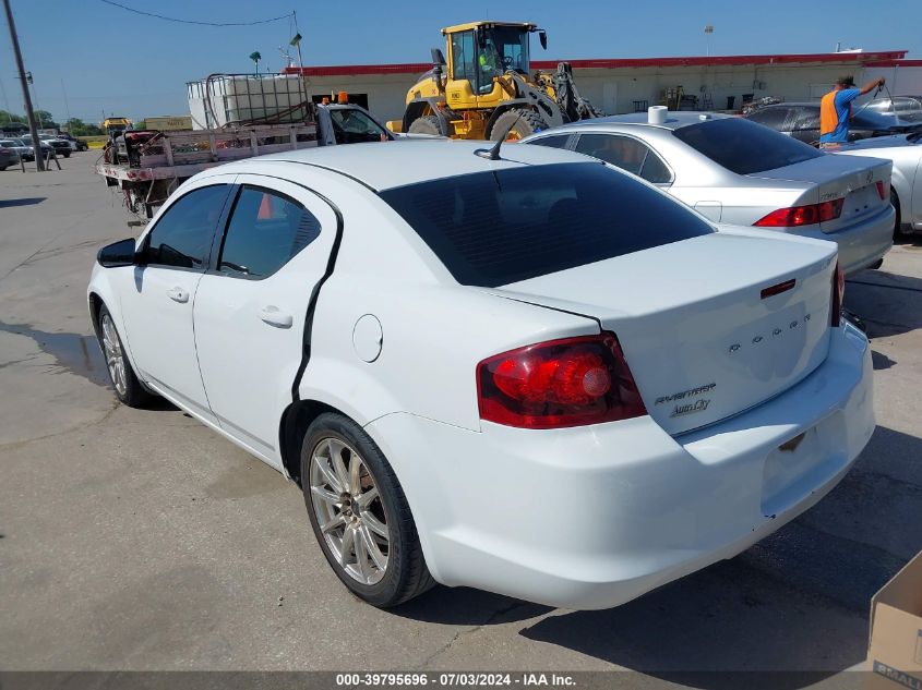 1C3CDZABXDN688446 2013 Dodge Avenger Se