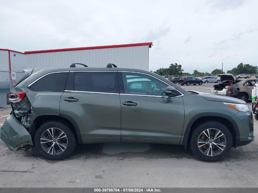 2018 Toyota Highlander Le VIN: 5TDBZRFH4JS874172 Lot: 39795704