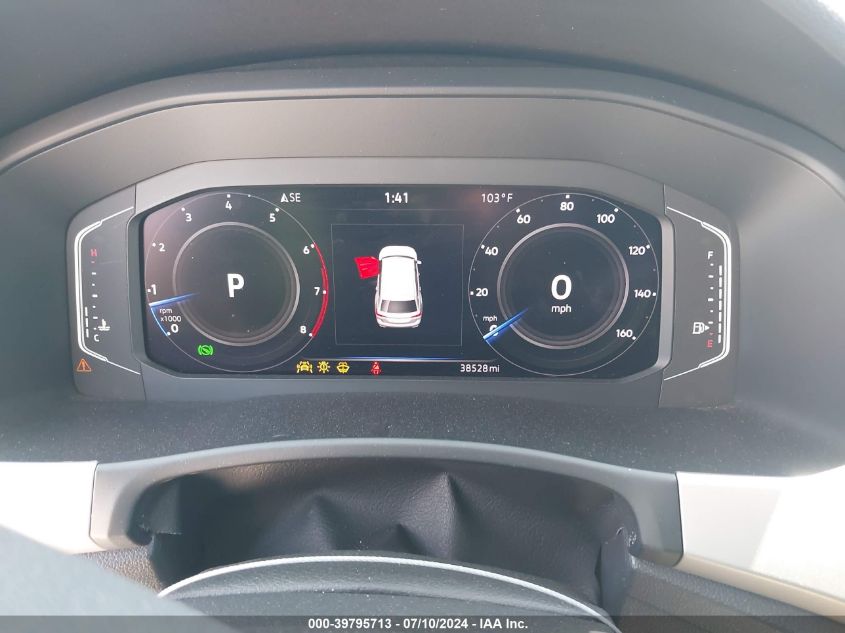 2022 Volkswagen Atlas Se VIN: 1V2JR2CA6NC543562 Lot: 39795713