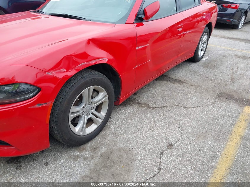 2022 Dodge Charger Sxt Rwd VIN: 2C3CDXBG4NH234721 Lot: 39795716