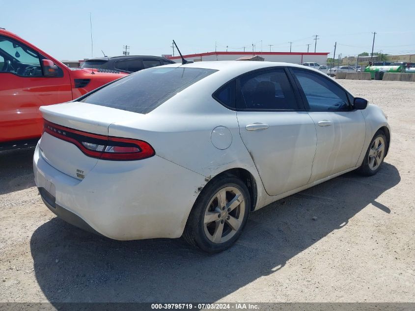 2016 Dodge Dart Sxt VIN: 1C3CDFBA0GD623197 Lot: 39795719