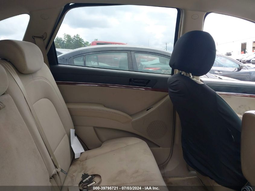 2008 Hyundai Veracruz Gls/Limited/Se VIN: KM8NU13C98U034508 Lot: 39795721