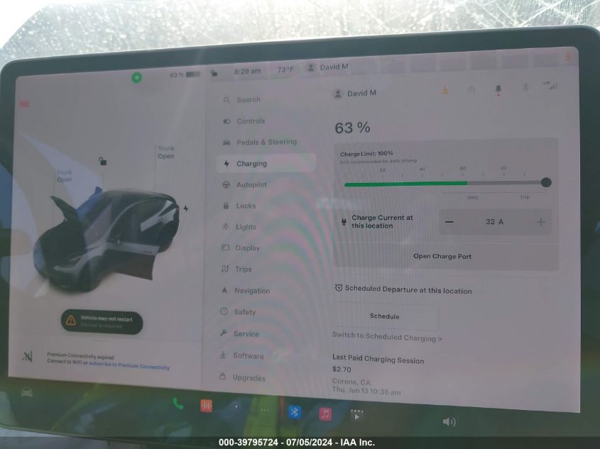 2021 TESLA MODEL Y - 5YJYGDEDXMF134443