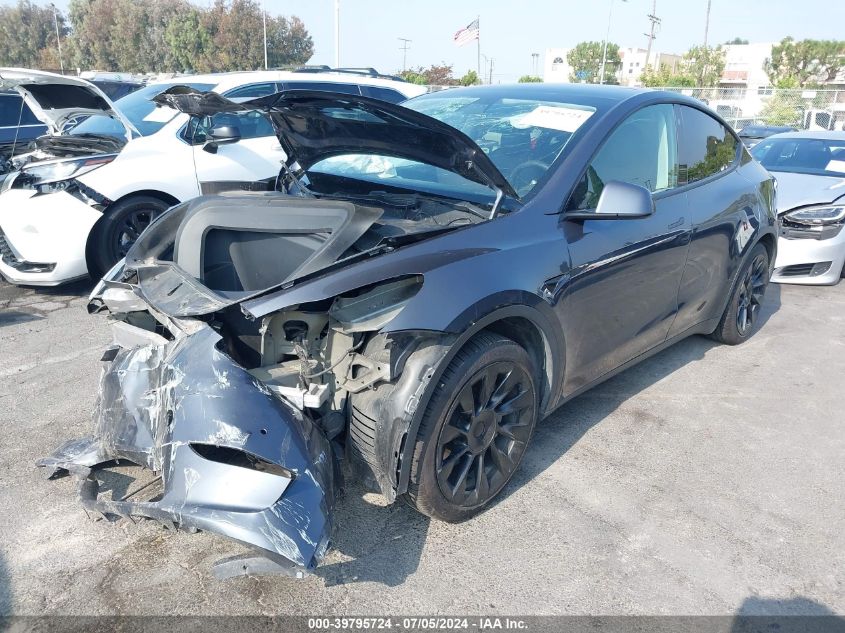 2021 TESLA MODEL Y - 5YJYGDEDXMF134443