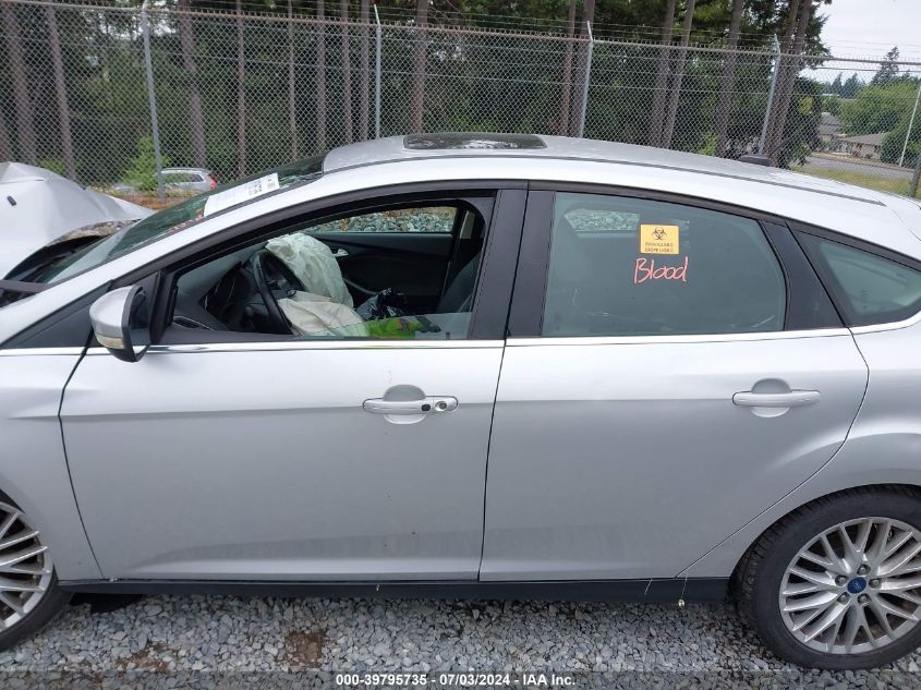 2012 Ford Focus Titanium VIN: 1FAHP3N25CL389575 Lot: 39795735