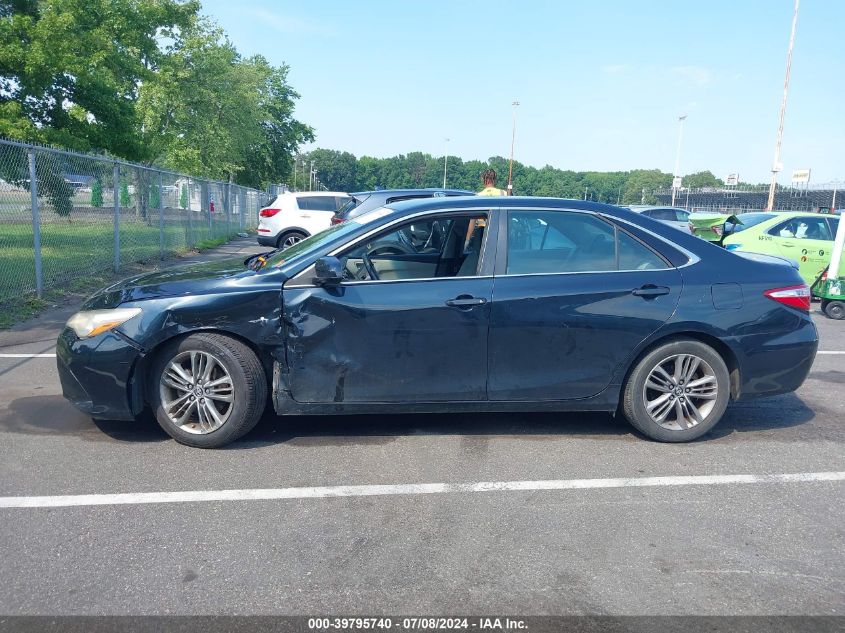 2015 Toyota Camry Se VIN: 4T1BF1FK7FU022855 Lot: 39795740