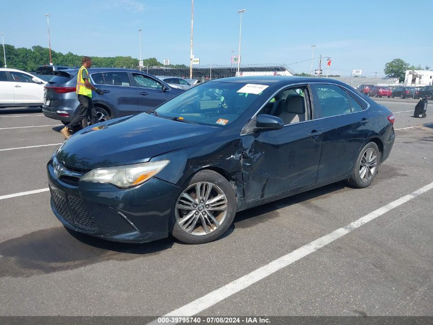 2015 Toyota Camry Se VIN: 4T1BF1FK7FU022855 Lot: 39795740