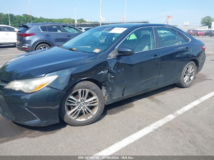 2015 Toyota Camry Se VIN: 4T1BF1FK7FU022855 Lot: 39795740