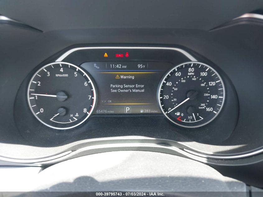 2020 Nissan Maxima S Xtronic Cvt VIN: 1N4AA6BV0LC370161 Lot: 39795743