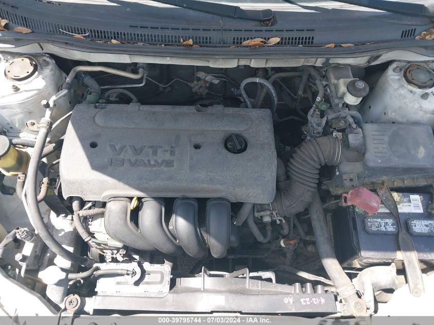 2005 Toyota Corolla S VIN: 1NXBR32E95Z534599 Lot: 39795744