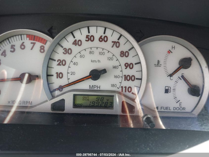 2005 Toyota Corolla S VIN: 1NXBR32E95Z534599 Lot: 39795744