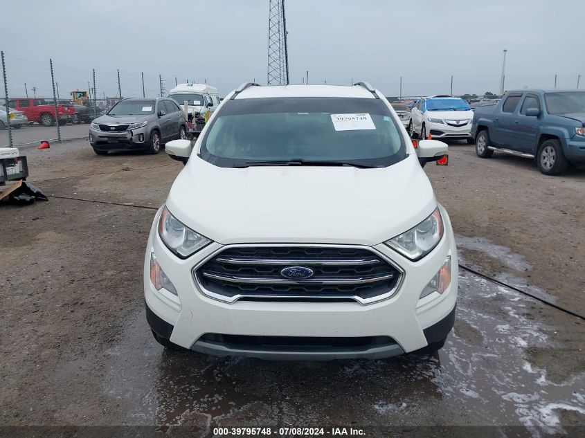 2020 Ford Ecosport Titanium VIN: MAJ6S3KL1LC346421 Lot: 39795748