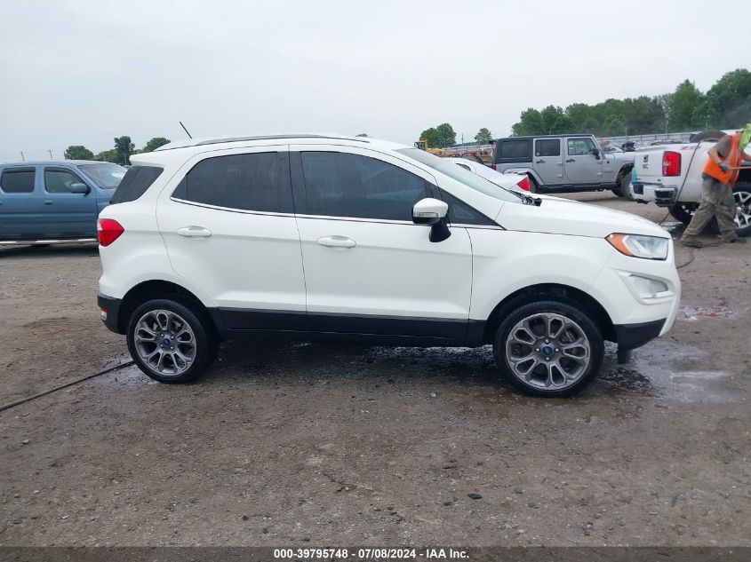 2020 Ford Ecosport Titanium VIN: MAJ6S3KL1LC346421 Lot: 39795748