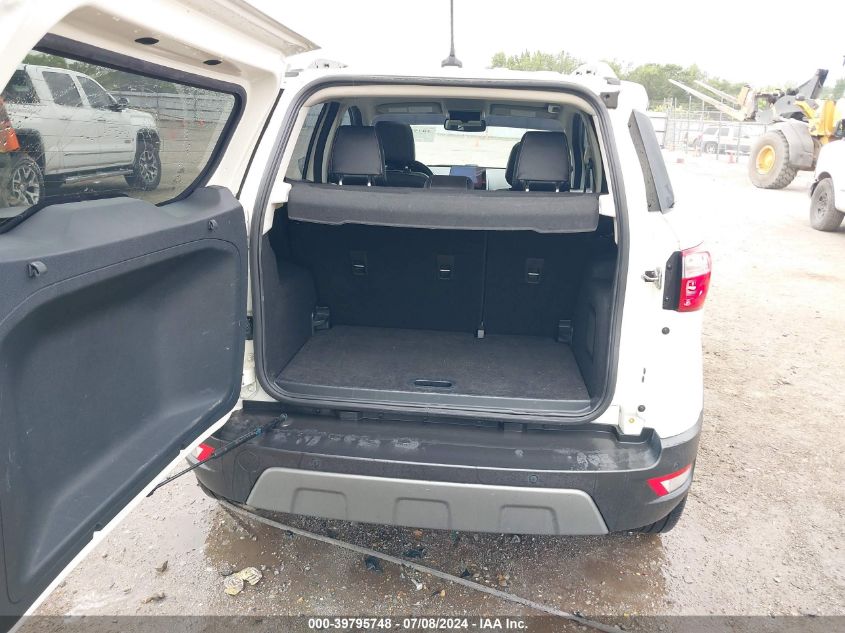 2020 Ford Ecosport Titanium VIN: MAJ6S3KL1LC346421 Lot: 39795748