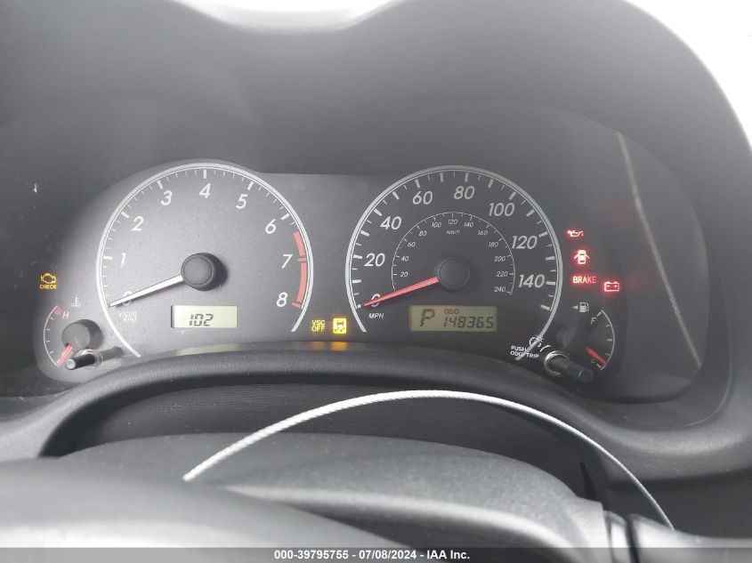 2009 Toyota Corolla S/Le/Xle VIN: 1NXBU40EX9Z125489 Lot: 39795755