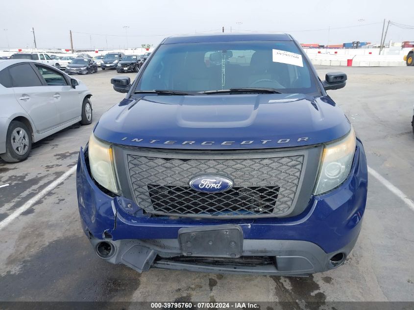 2014 Ford Explorer Police Interceptor VIN: 1FM5K8AT3EGB38584 Lot: 39795760