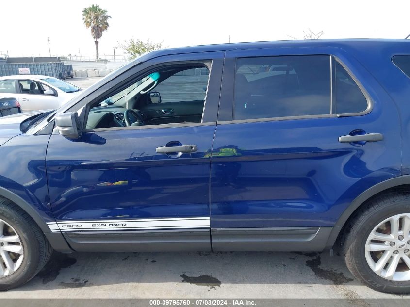 2014 Ford Explorer Police Interceptor VIN: 1FM5K8AT3EGB38584 Lot: 39795760