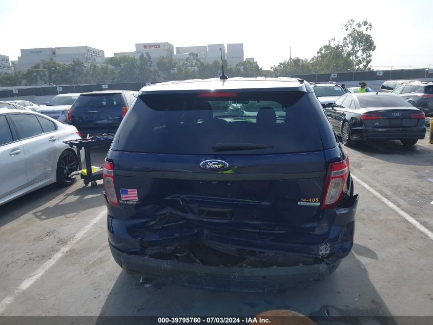 2014 Ford Explorer Police Interceptor VIN: 1FM5K8AT3EGB38584 Lot: 39795760