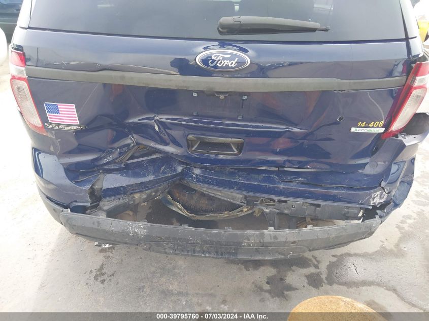 2014 Ford Explorer Police Interceptor VIN: 1FM5K8AT3EGB38584 Lot: 39795760