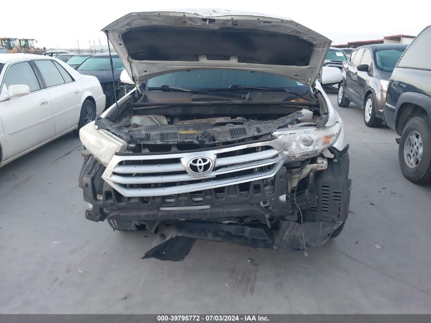 2012 Toyota Highlander Se VIN: 5TDZK3EH6CS076745 Lot: 39795772