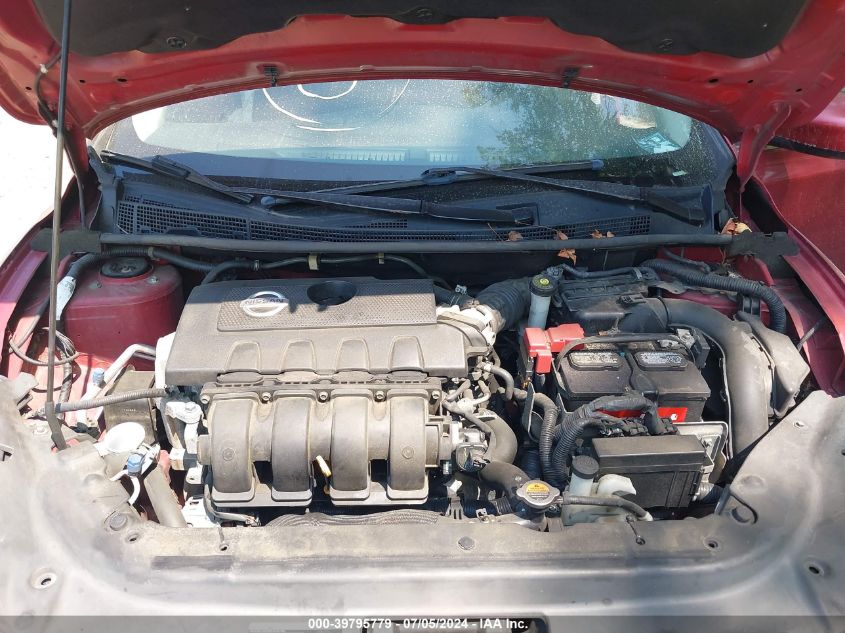 2015 Nissan Sentra Fe+ S/S/Sl/Sr/Sv VIN: 3N1AB7AP8FL665617 Lot: 39795779