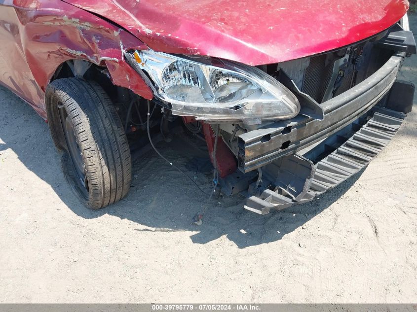 2015 Nissan Sentra Fe+ S/S/Sl/Sr/Sv VIN: 3N1AB7AP8FL665617 Lot: 39795779