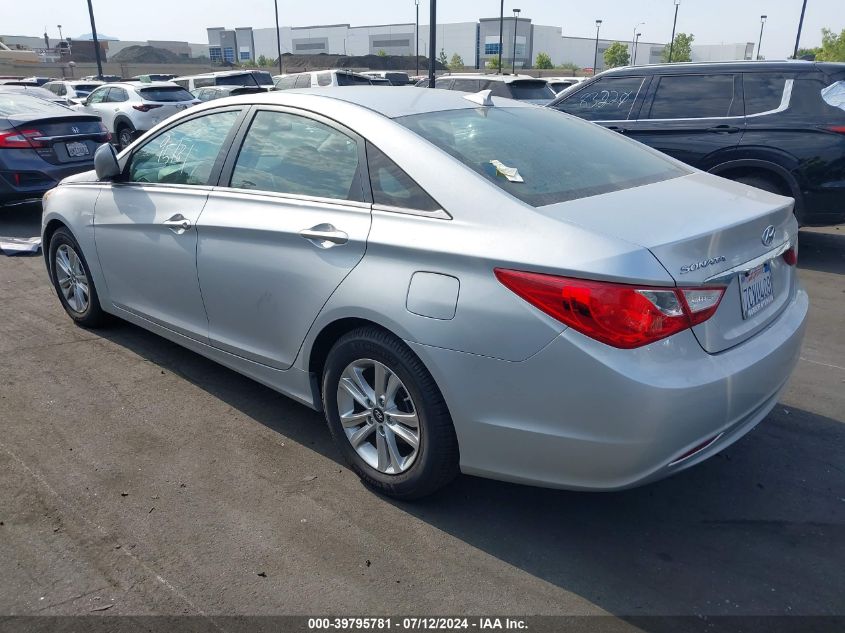 2013 Hyundai Sonata Gls VIN: 5NPEB4AC5DH703473 Lot: 39795781