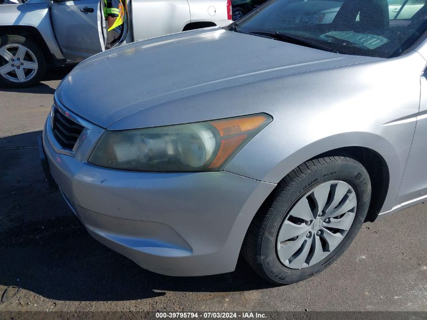 2010 Honda Accord 2.4 Lx VIN: 1HGCP2F36AA078429 Lot: 39795794