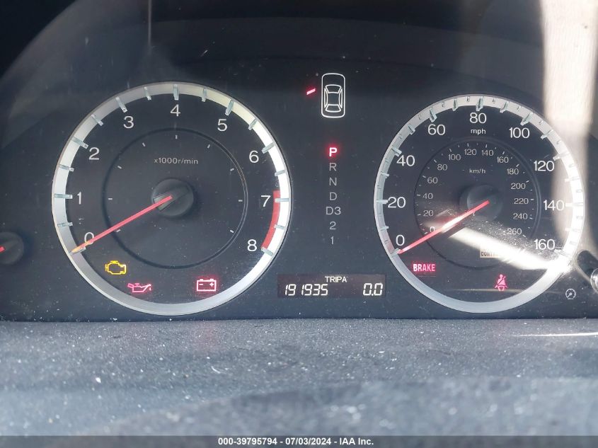 2010 Honda Accord 2.4 Lx VIN: 1HGCP2F36AA078429 Lot: 39795794