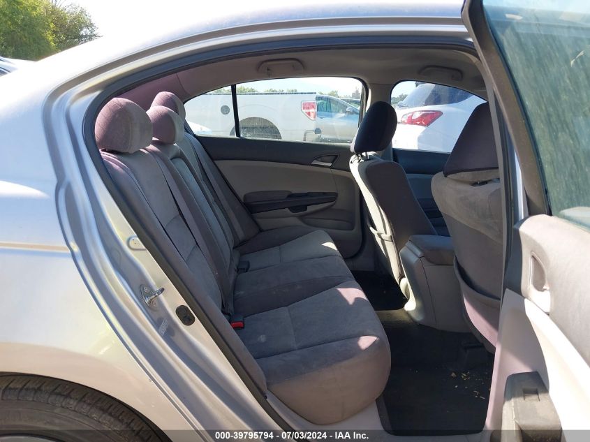 2010 Honda Accord 2.4 Lx VIN: 1HGCP2F36AA078429 Lot: 39795794