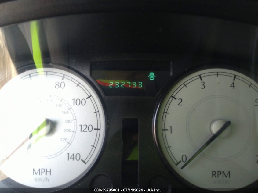 2007 Chrysler 300 Touring VIN: 2C3KA53G67H744000 Lot: 39795801