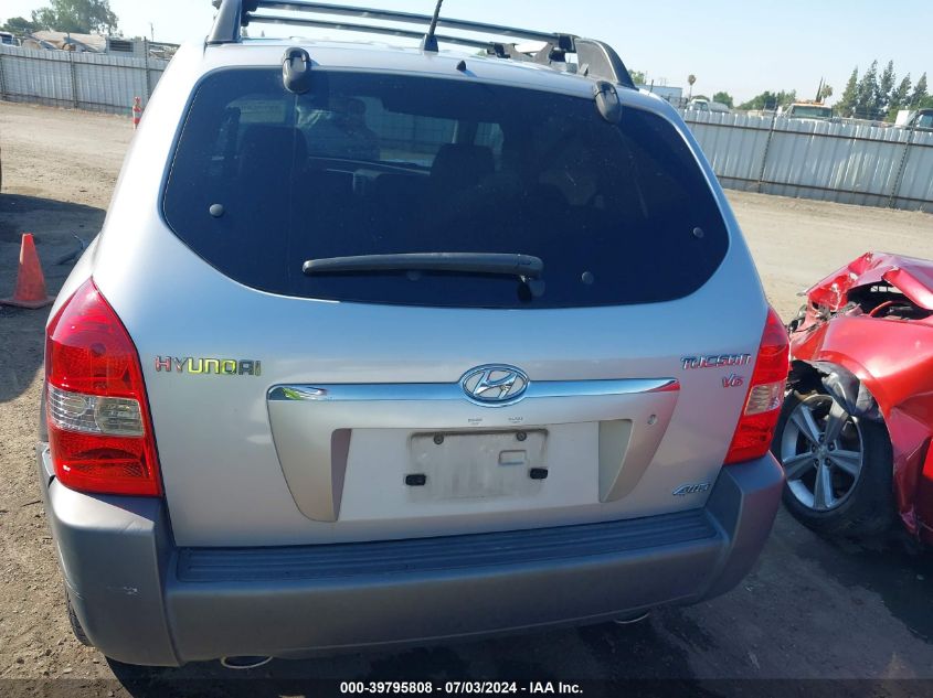 2006 Hyundai Tucson Gls/Limited VIN: KM8JN72D46U338206 Lot: 39795808