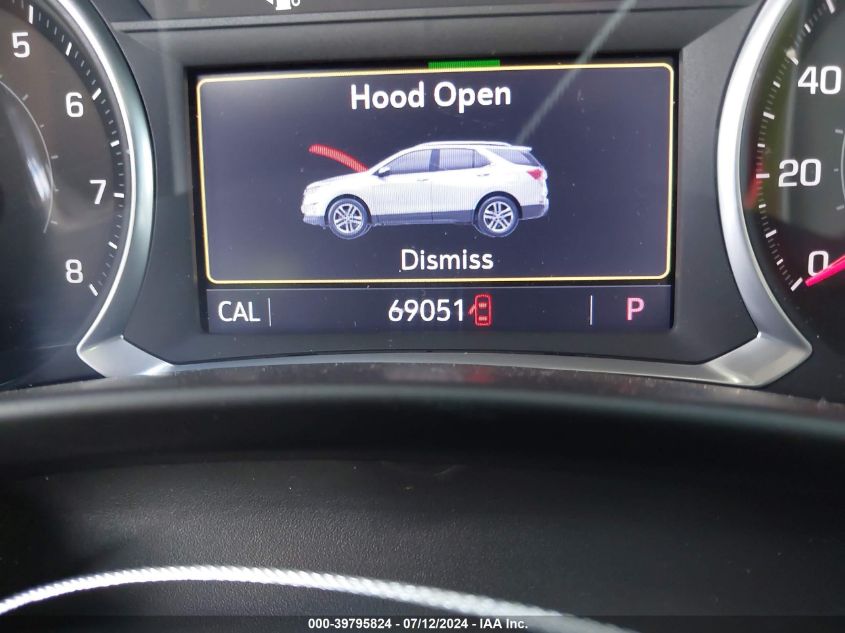 2019 Chevrolet Equinox Lt VIN: 2GNAXKEV9K6136385 Lot: 39795824