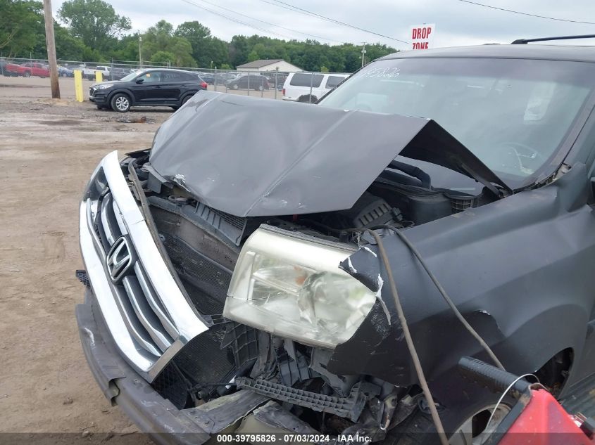 2012 Honda Pilot Exl VIN: 5FNYF3H55CB002920 Lot: 39795826