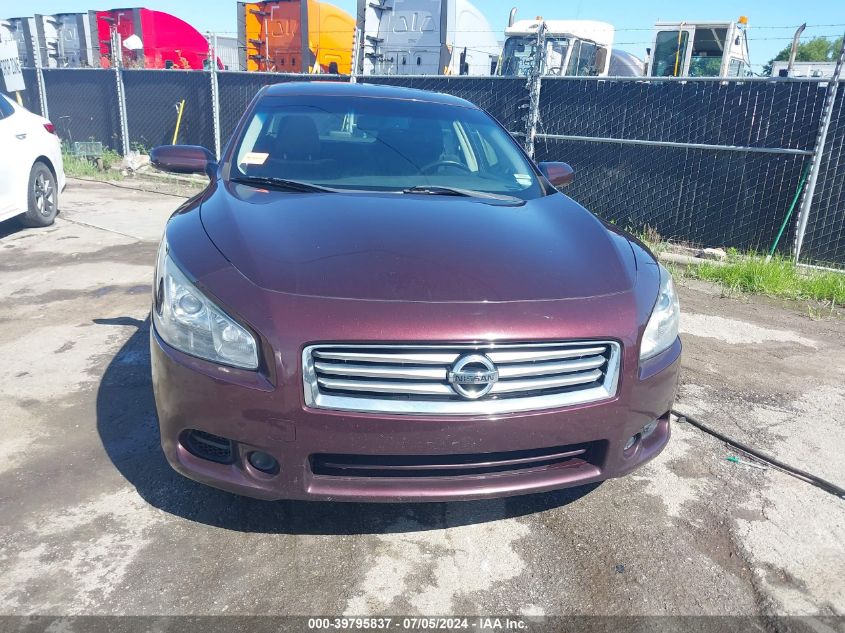 2014 Nissan Maxima 3.5 S/3.5 Sv VIN: 1N4AA5AP9EC486183 Lot: 39795837