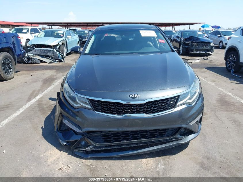 2019 Kia Optima S VIN: 5XXGT4L30KG378291 Lot: 39795854